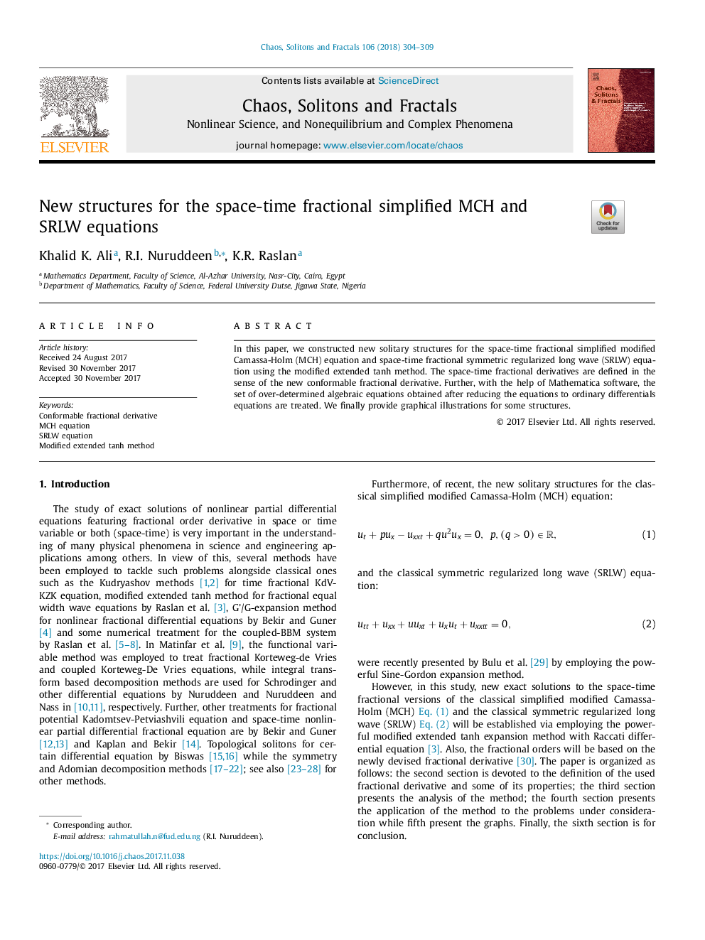 New structures for the space-time fractional simplified MCH and SRLW equations