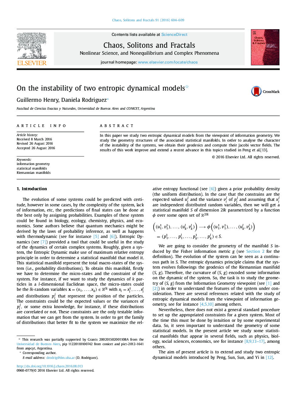 On the instability of two entropic dynamical models