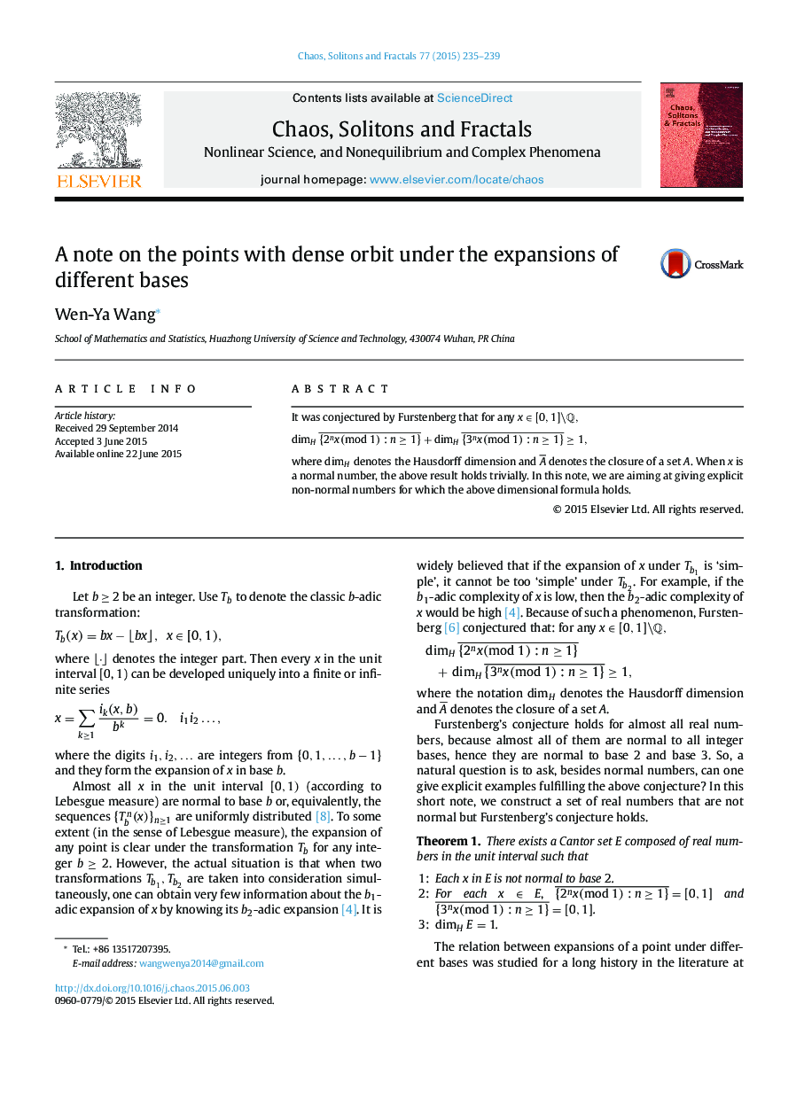 A note on the points with dense orbit under the expansions of different bases