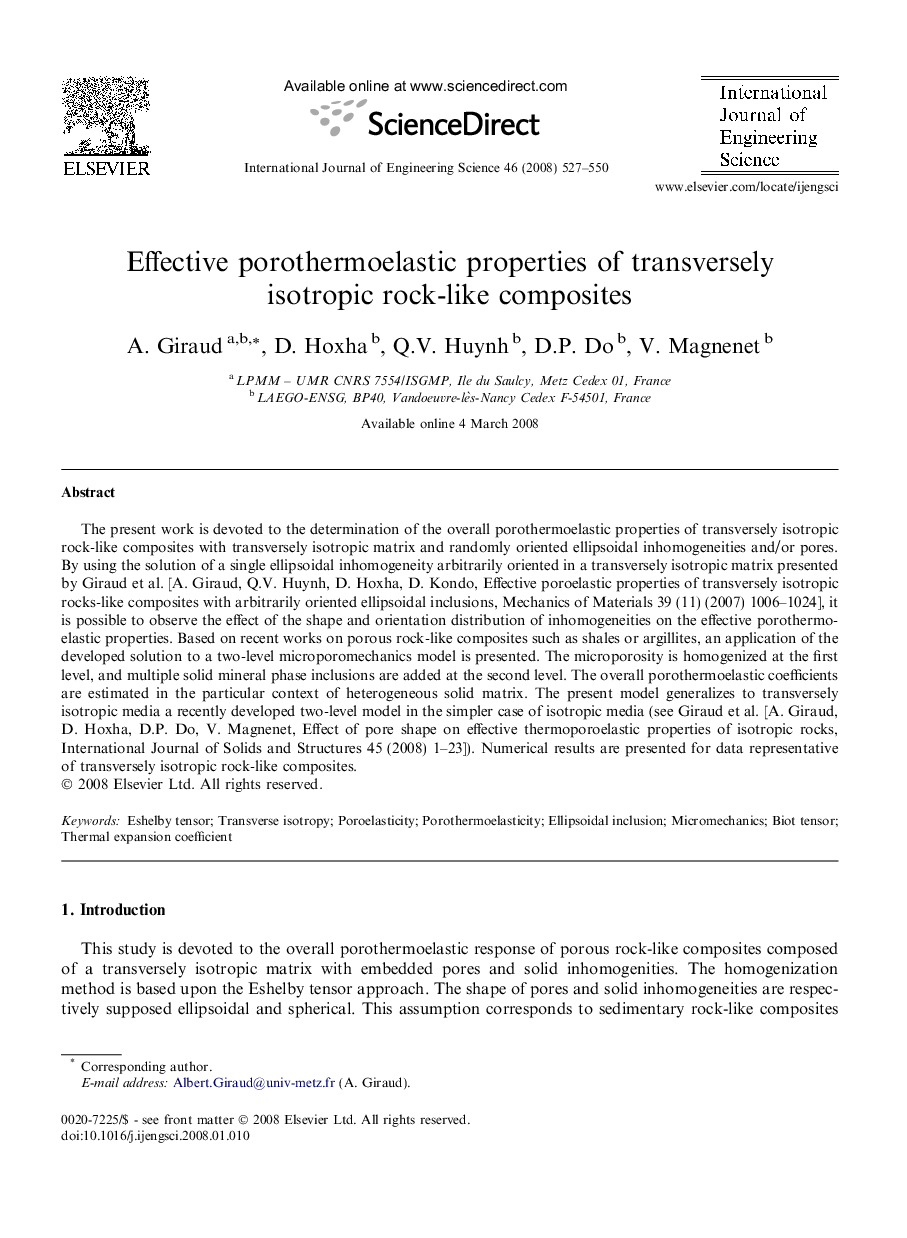 Effective porothermoelastic properties of transversely isotropic rock-like composites