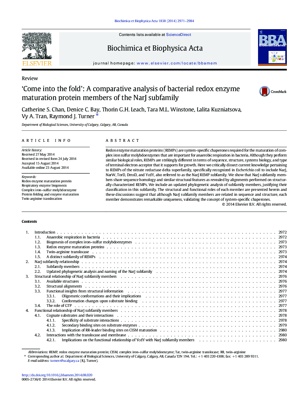 'Come into the fold': A comparative analysis of bacterial redox enzyme maturation protein members of the NarJ subfamily