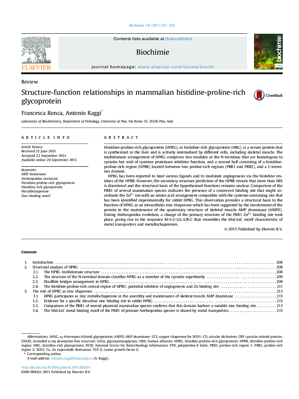 Structure-function relationships in mammalian histidine-proline-rich glycoprotein