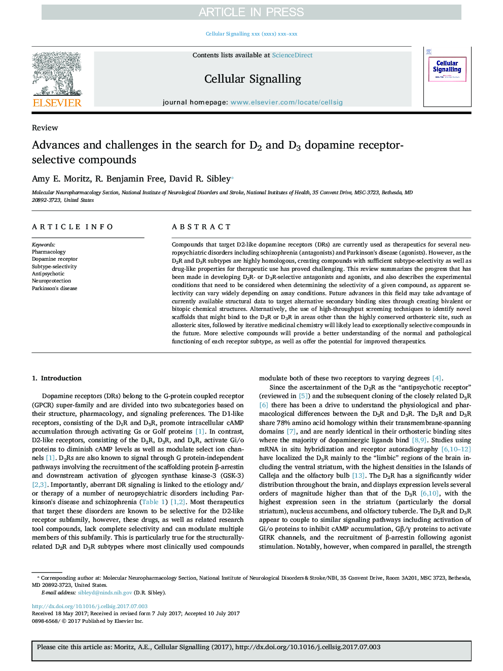 Advances and challenges in the search for D2 and D3 dopamine receptor-selective compounds