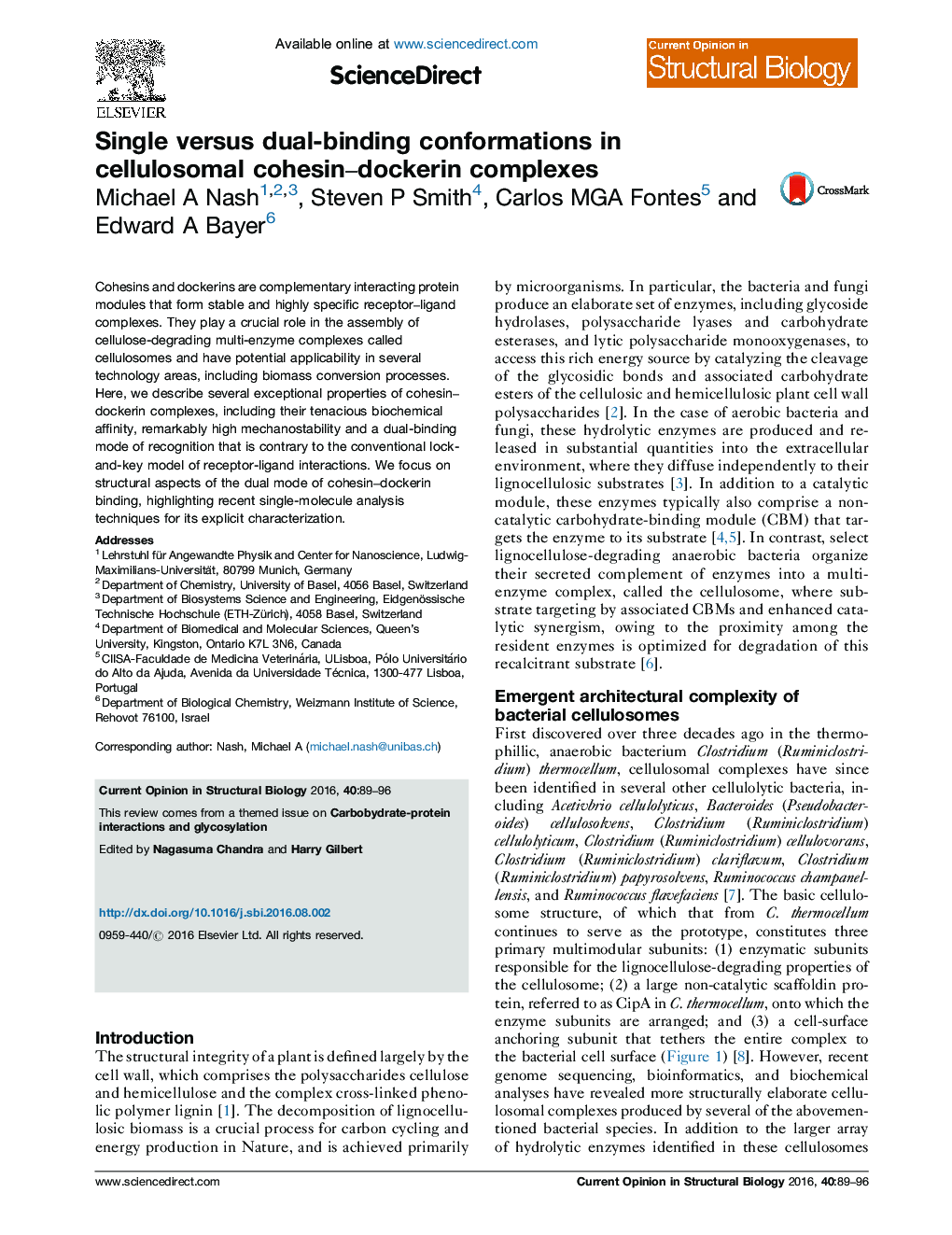 Single versus dual-binding conformations in cellulosomal cohesin-dockerin complexes