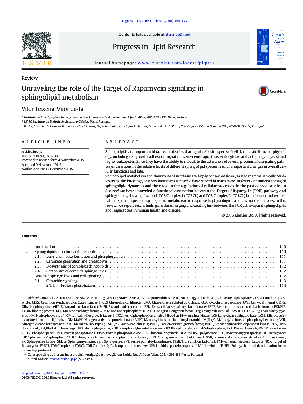 تجزیه و تحلیل نقش هدف سیگنالینگ رپامایسین در متابولیسم اسپینگولایپید 