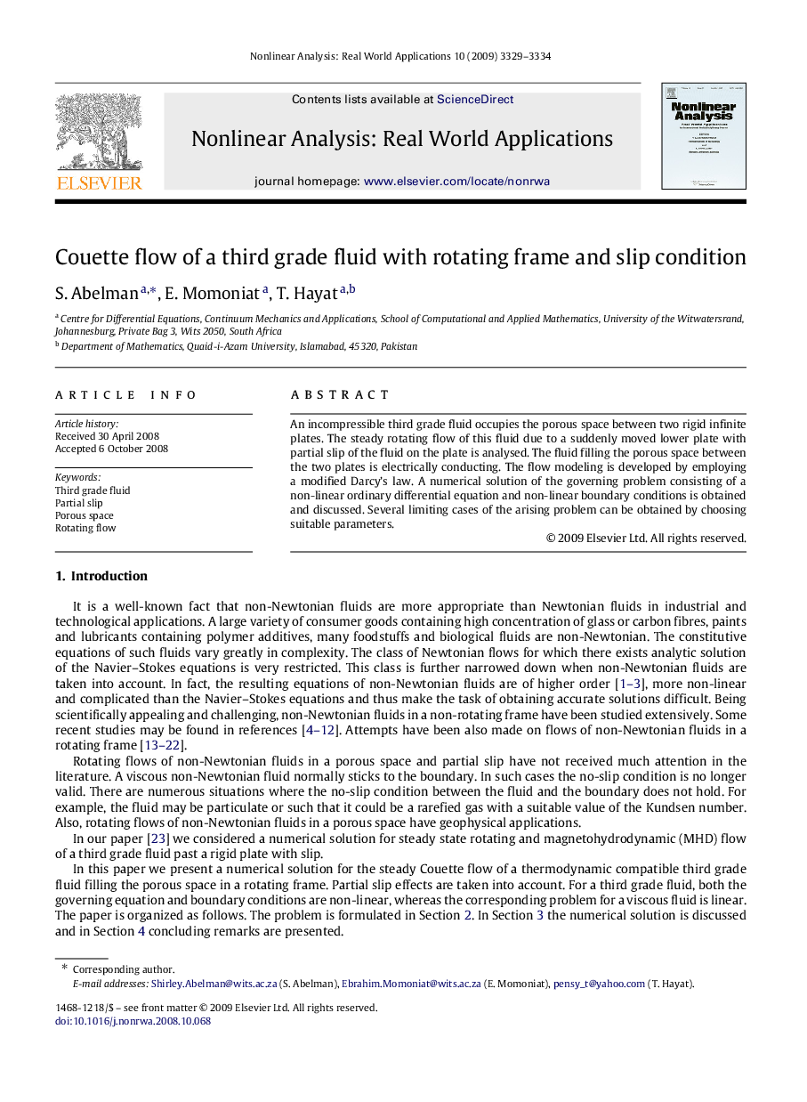 Couette flow of a third grade fluid with rotating frame and slip condition