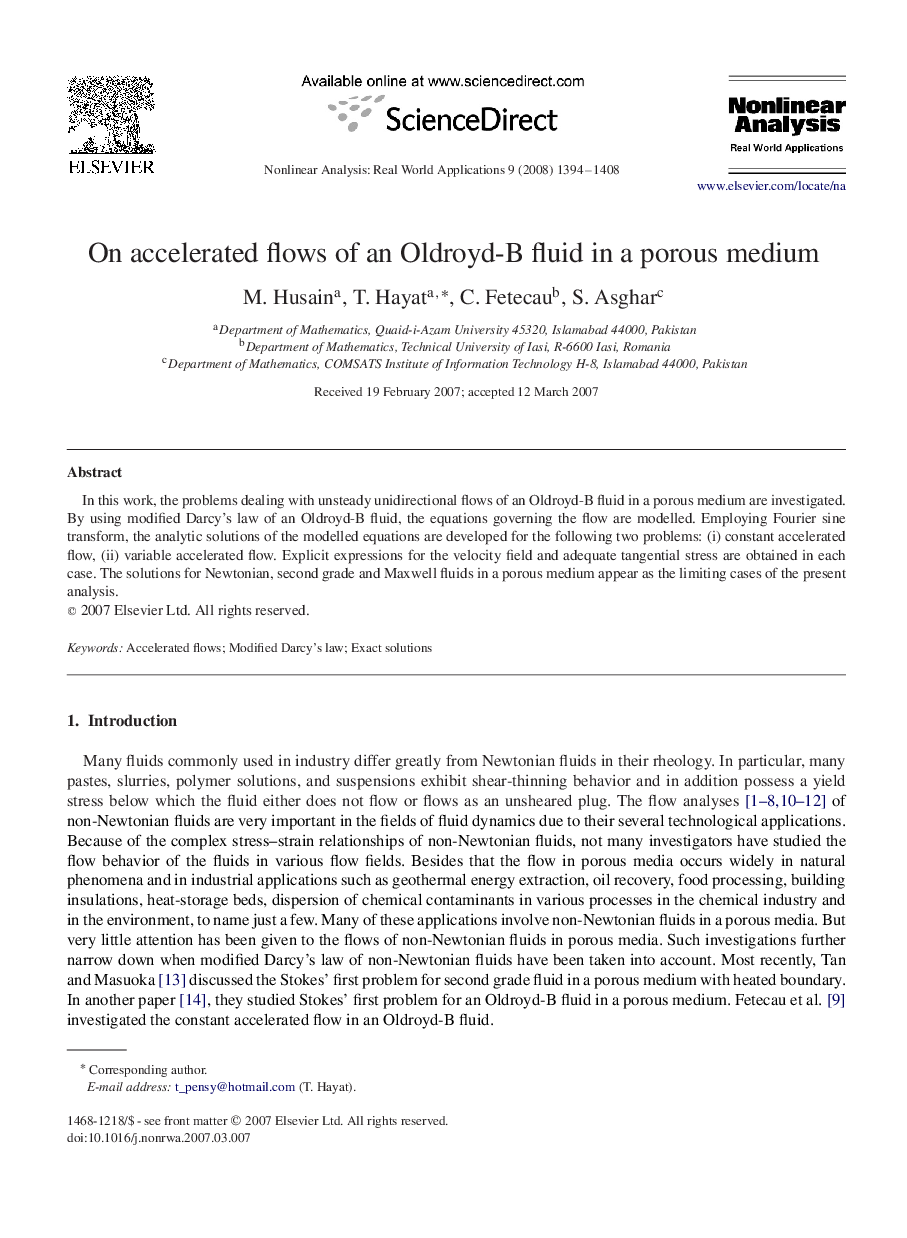 On accelerated flows of an Oldroyd-B fluid in a porous medium