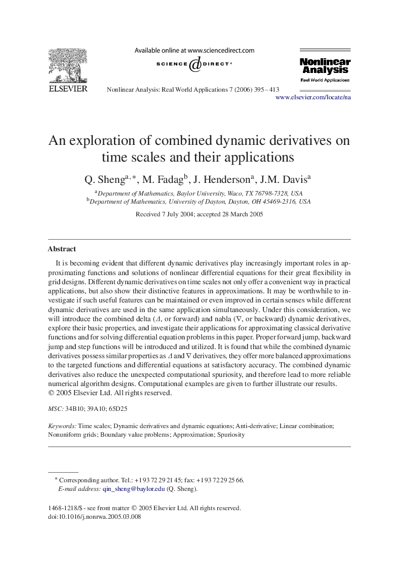 An exploration of combined dynamic derivatives on time scales and their applications