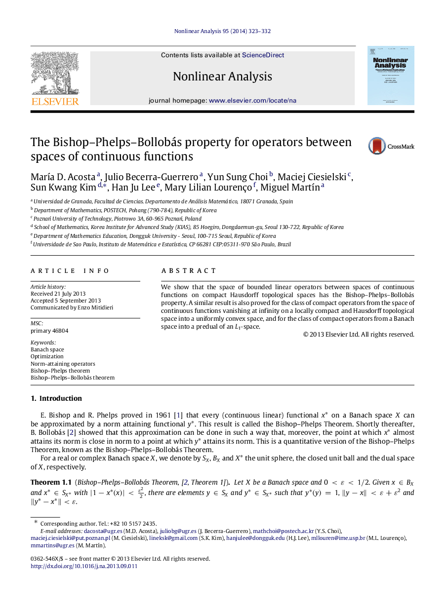 The Bishop–Phelps–Bollobás property for operators between spaces of continuous functions