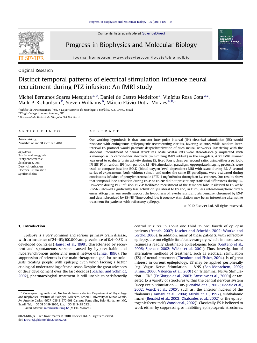 Distinct temporal patterns of electrical stimulation influence neural recruitment during PTZ infusion: An fMRI study