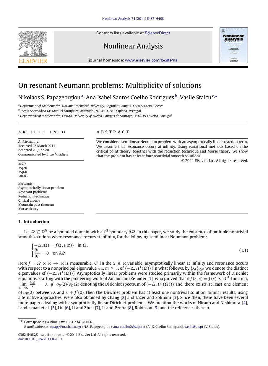 On resonant Neumann problems: Multiplicity of solutions