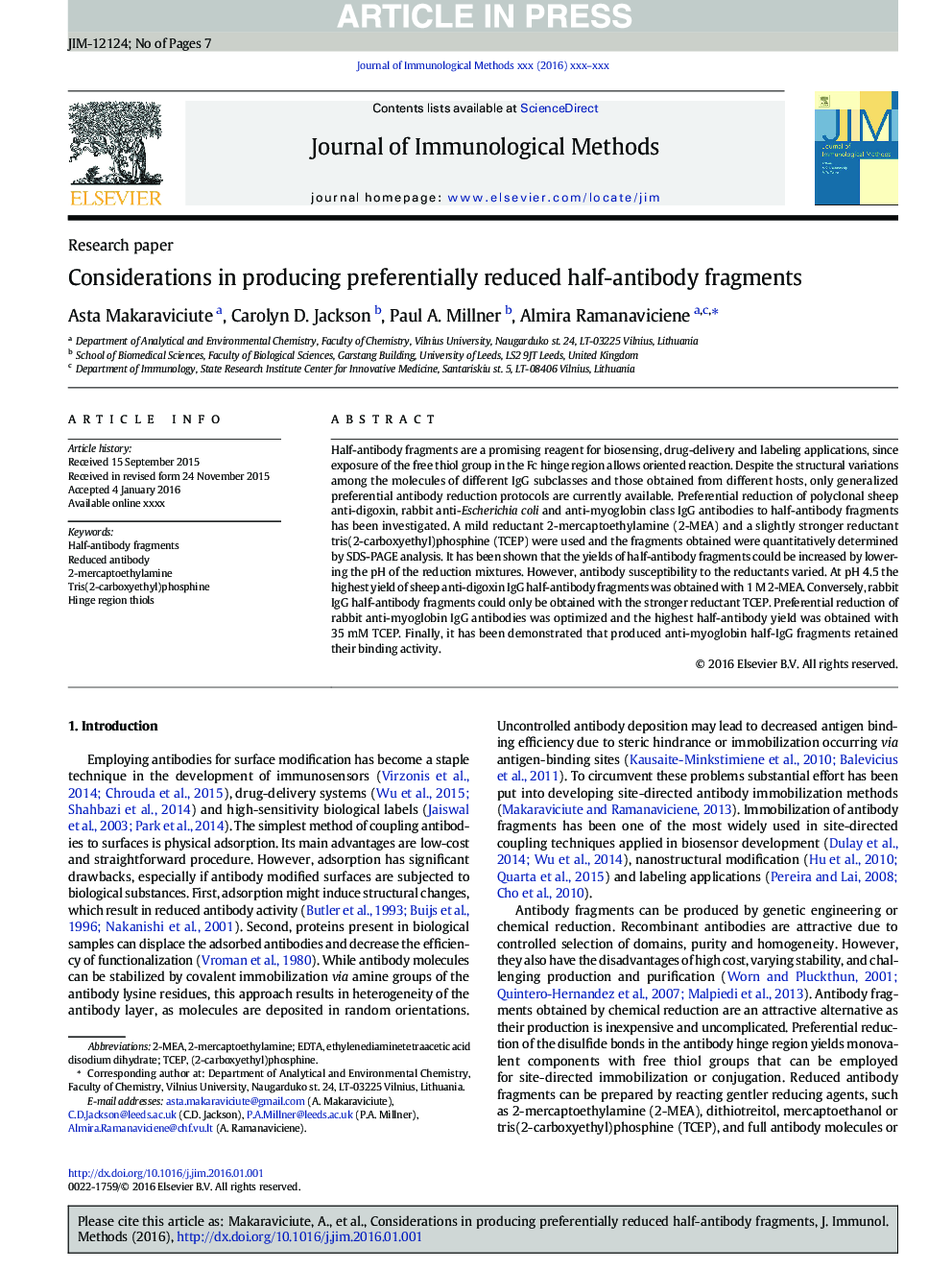 Considerations in producing preferentially reduced half-antibody fragments