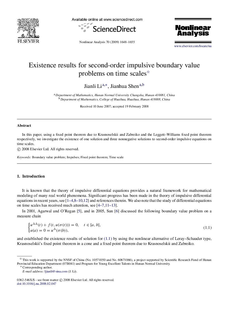 Existence results for second-order impulsive boundary value problems on time scales 