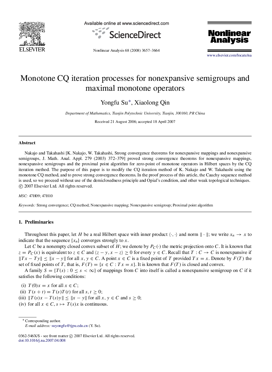 Monotone CQ iteration processes for nonexpansive semigroups and maximal monotone operators