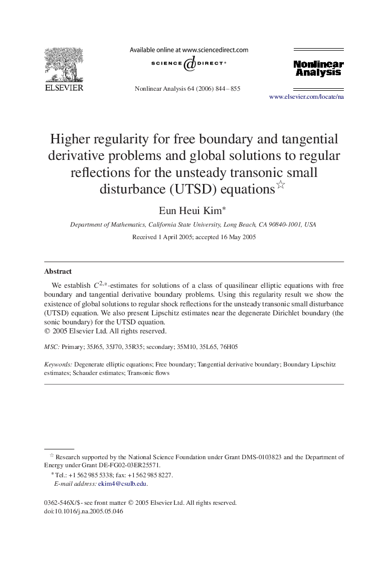 Higher regularity for free boundary and tangential derivative problems and global solutions to regular reflections for the unsteady transonic small disturbance (UTSD) equations 