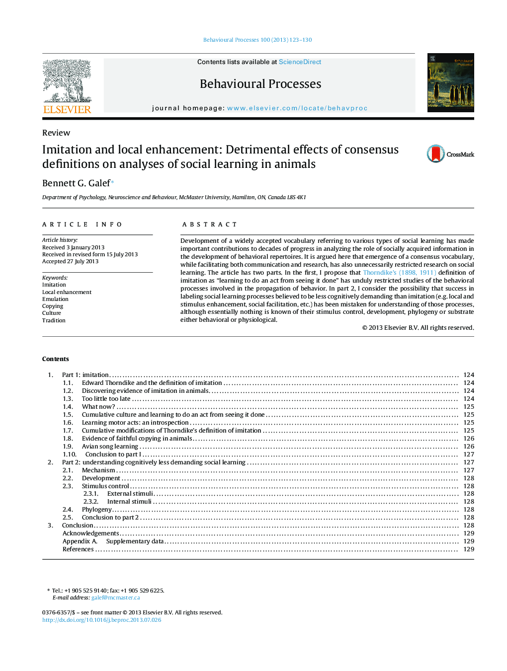 Imitation and local enhancement: Detrimental effects of consensus definitions on analyses of social learning in animals