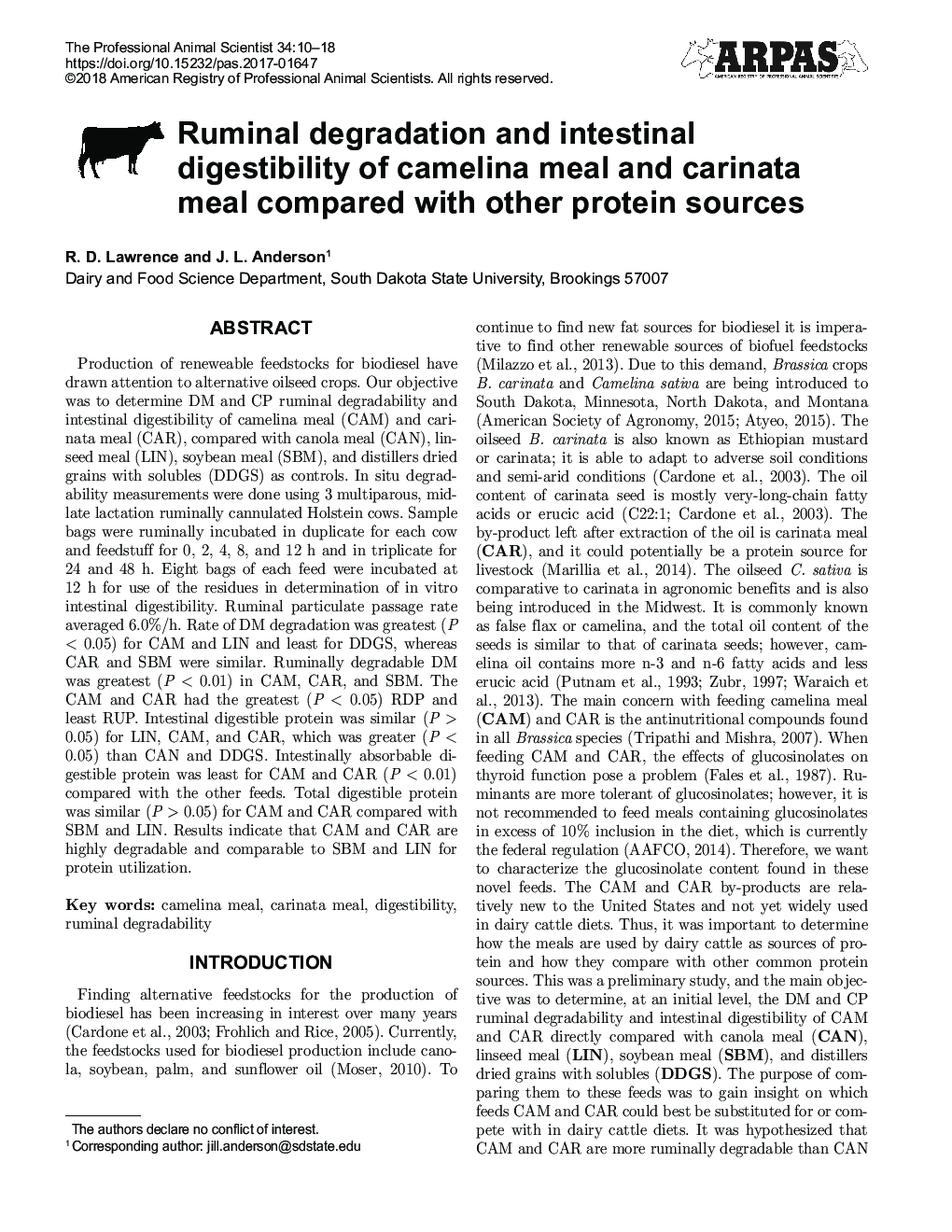 تجزیه شخم زدن و هضم روده غذای کمپوست و غذای کاریناتا در مقایسه با سایر منابع پروتئین 