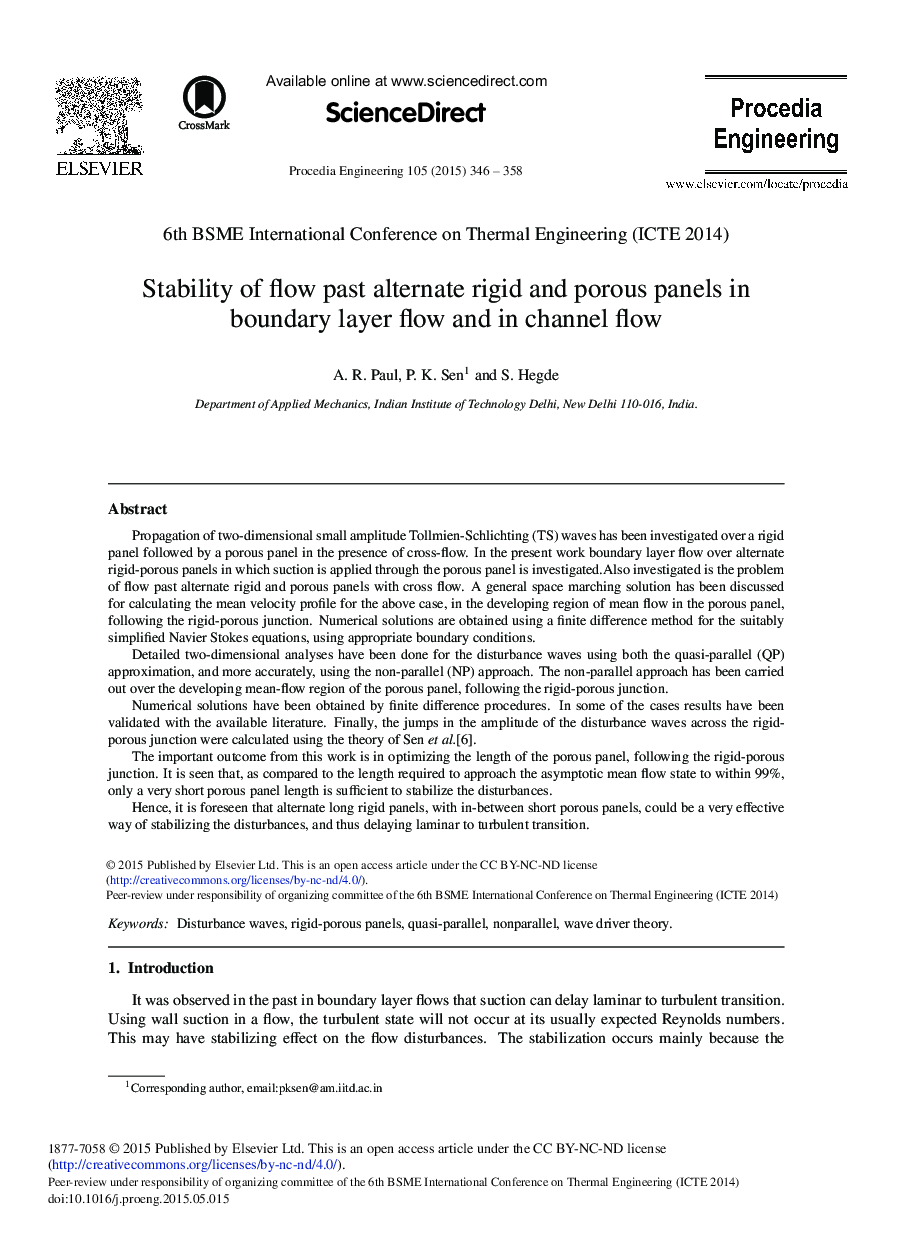 Stability of Flow Past Alternate Rigid and Porous Panels in Boundary Layer Flow and in Channel Flow 