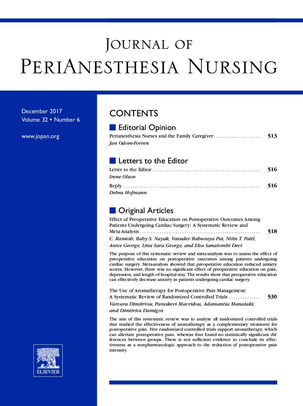 Table of Contents