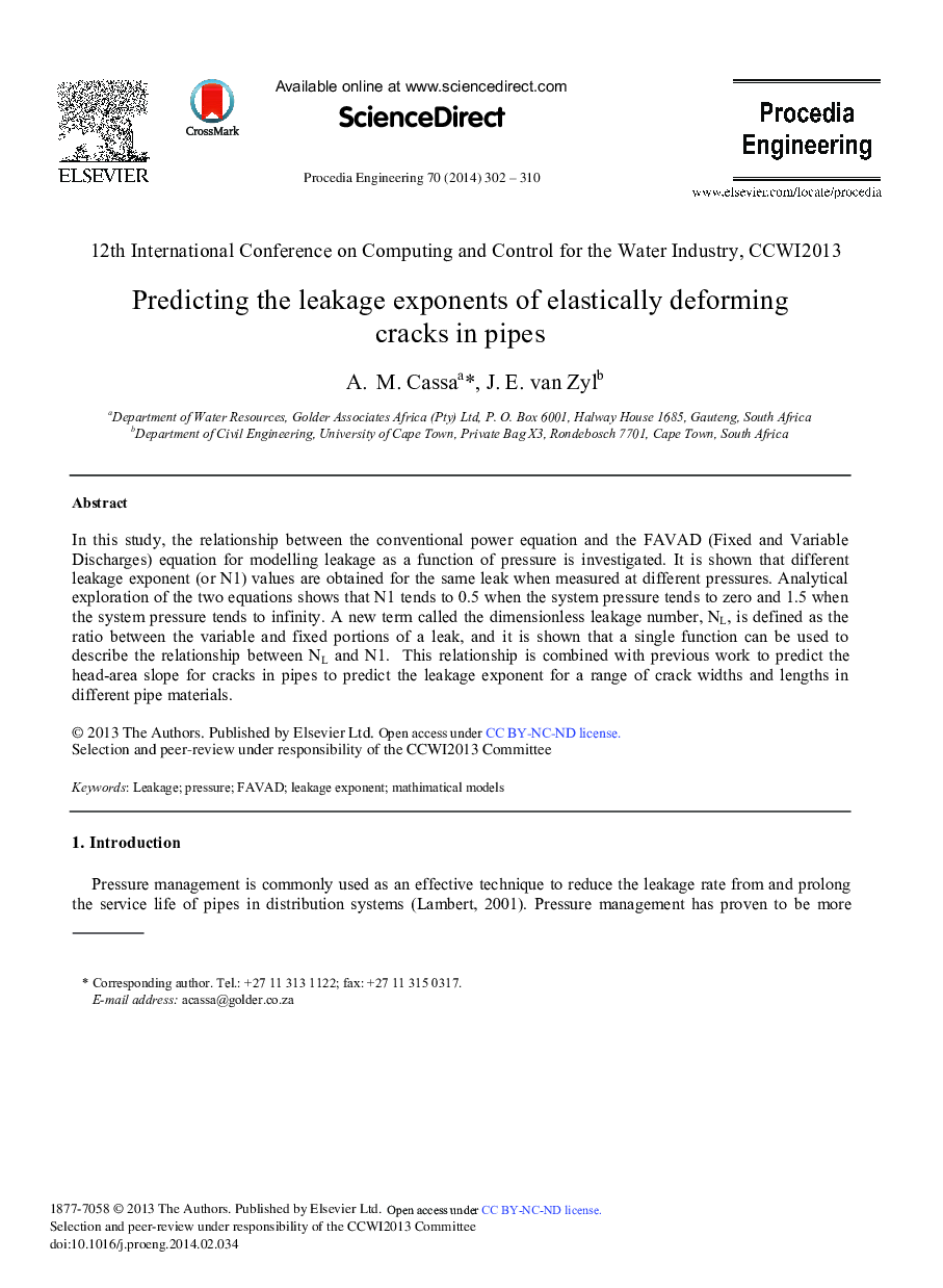 Predicting the Leakage Exponents of Elastically Deforming Cracks in Pipes 