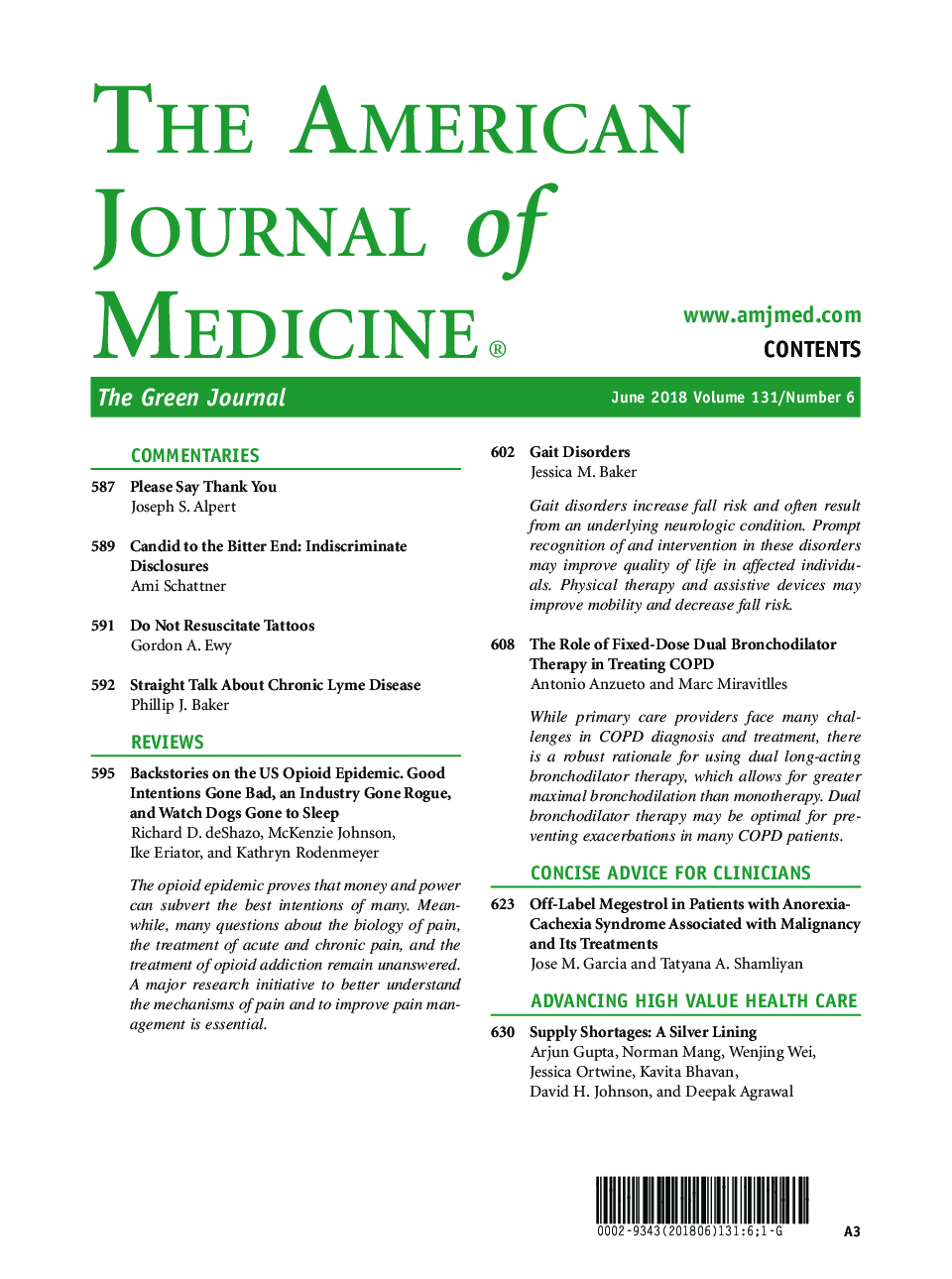 Table of Contents