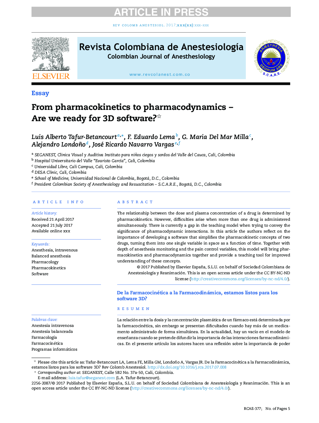 From pharmacokinetics to pharmacodynamics - Are we ready for 3D software?