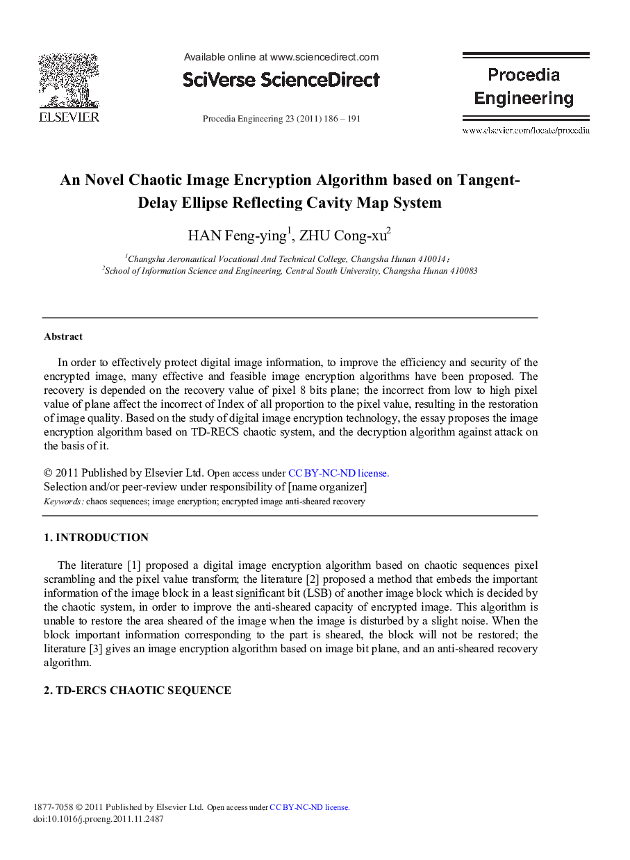 An Novel Chaotic Image Encryption Algorithm based on Tangent-Delay Ellipse Reflecting Cavity Map System