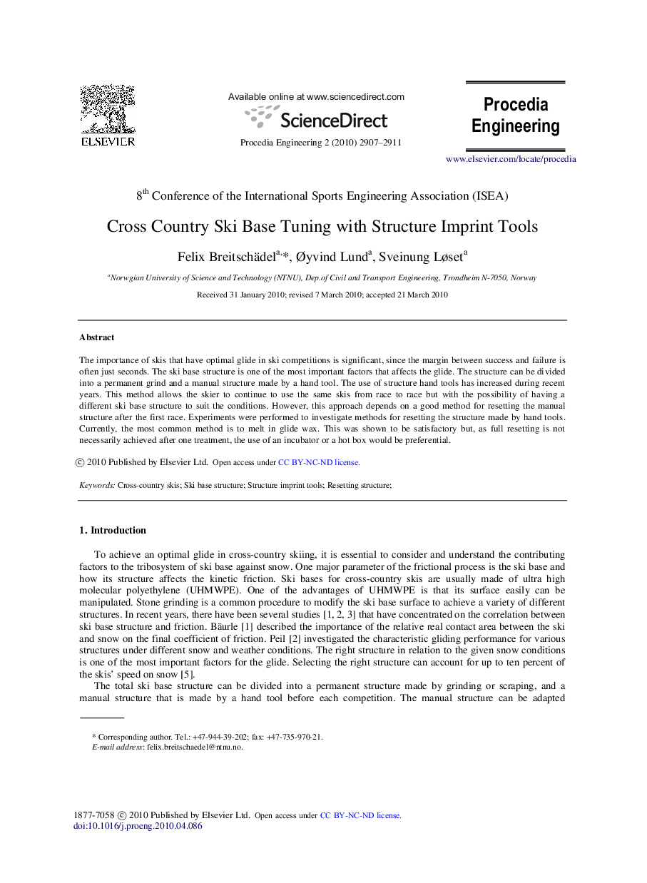 Cross country ski base tuning with structure imprint tools