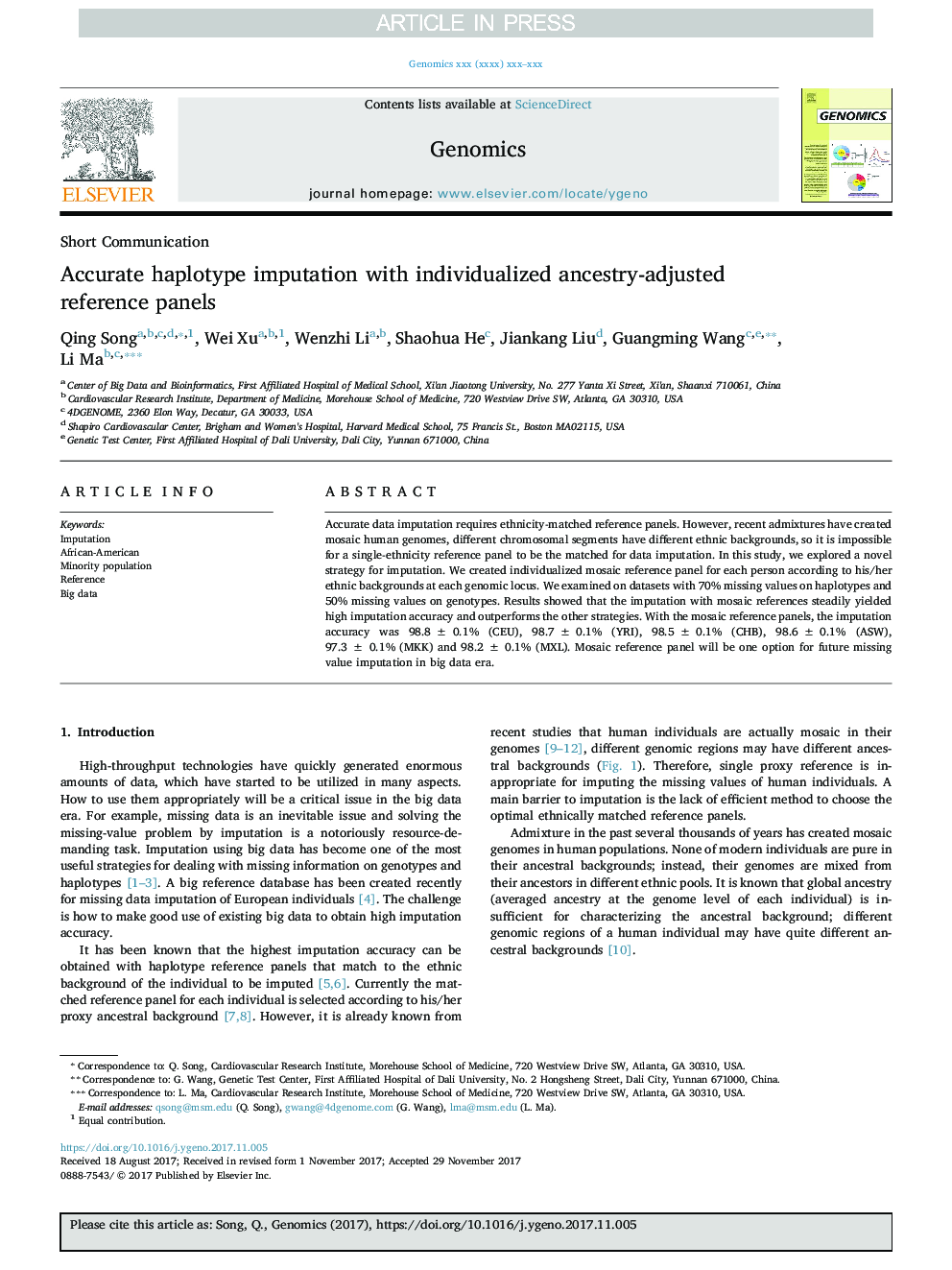 Accurate haplotype imputation with individualized ancestry-adjusted reference panels