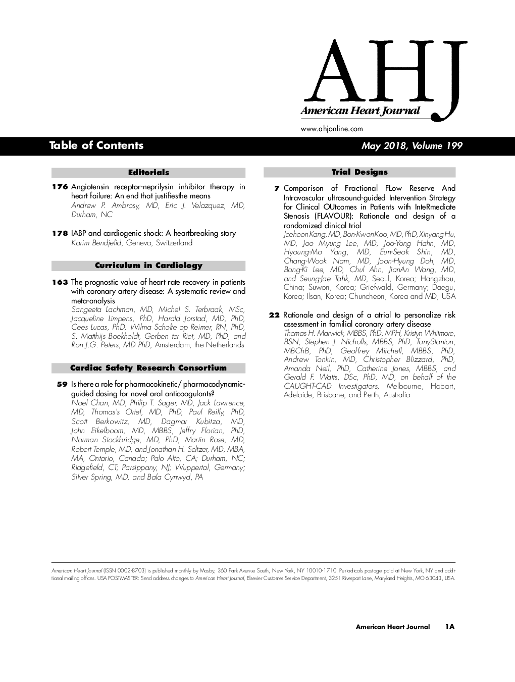 Table of Contents