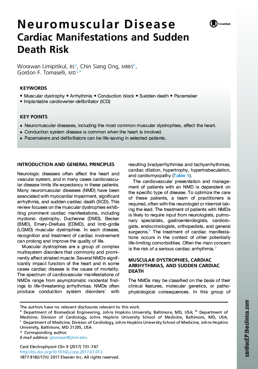 Neuromuscular Disease