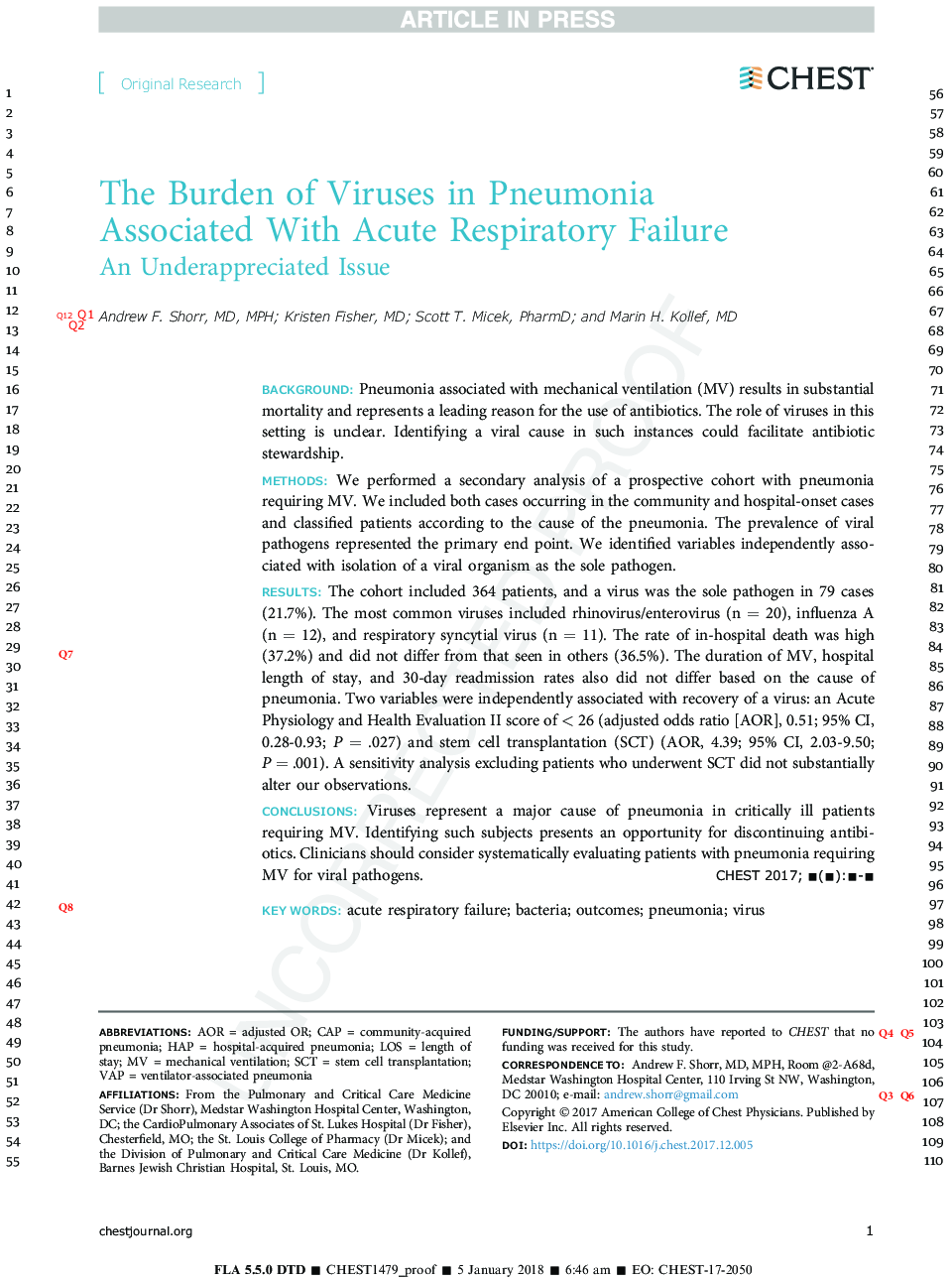 باروری ویروس های پنومونی همراه با نارسایی حاد تنفسی 