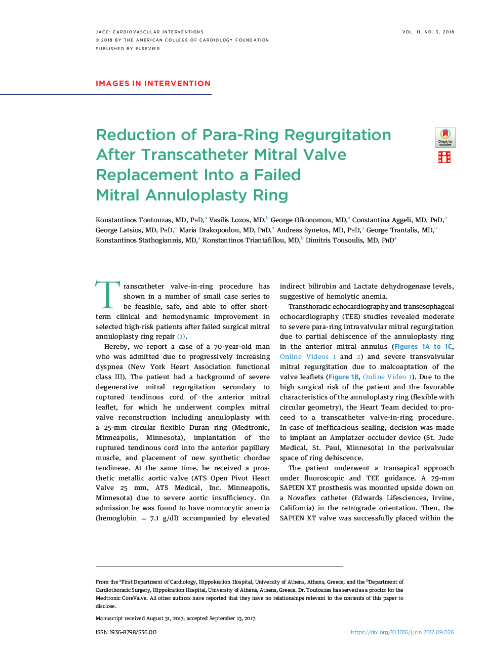 Reduction of Para-Ring Regurgitation After Transcatheter Mitral Valve Replacement Into a Failed MitralÂ Annuloplasty Ring