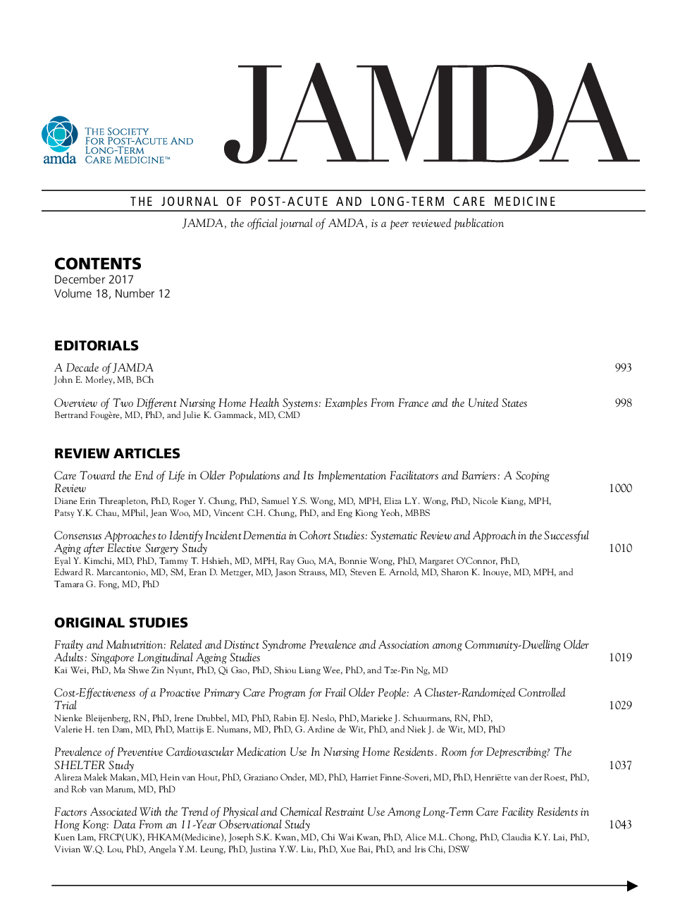 عکس صفحه اول مقاله: Table of Contents Table of Contents