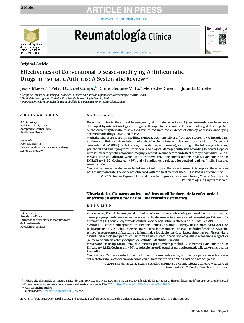 اثربخشی داروهای ضدویروسی متعارف در درمان آرتریت روماتوئید: یک بررسی منظم 