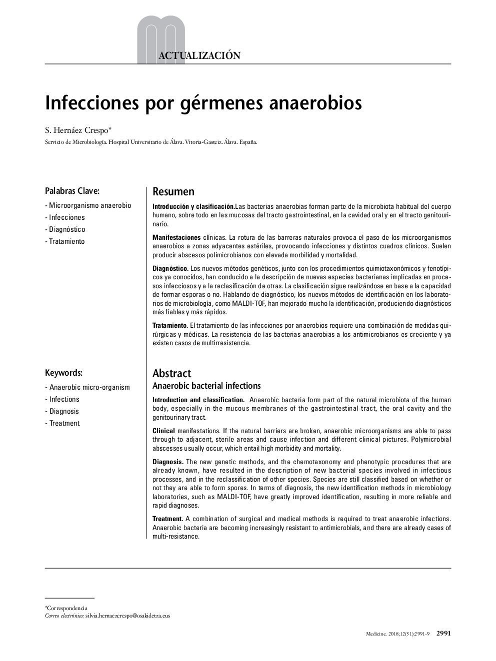 Infecciones por gérmenes anaerobios