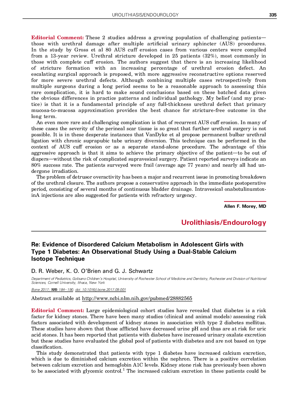 Re: Evidence of Disordered Calcium Metabolism in Adolescent Girls with TypeÂ 1 Diabetes: An Observational Study Using a Dual-Stable Calcium IsotopeÂ Technique