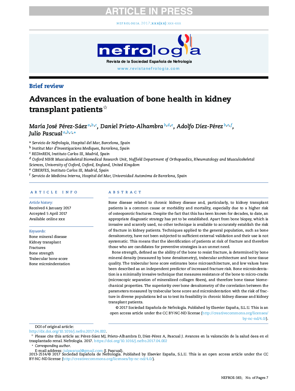 Advances in the evaluation of bone health in kidney transplant patients