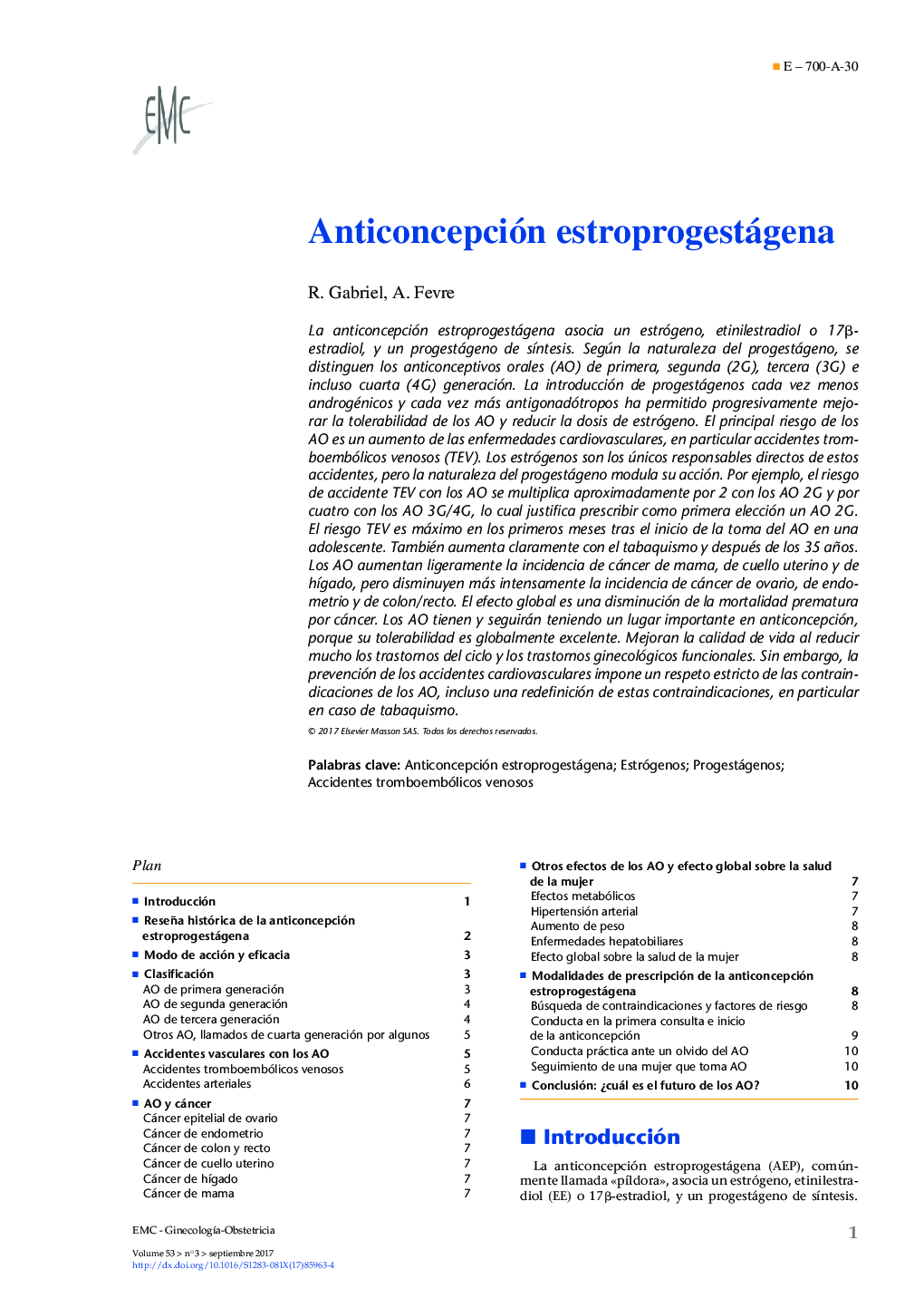 Anticoncepción estroprogestágena