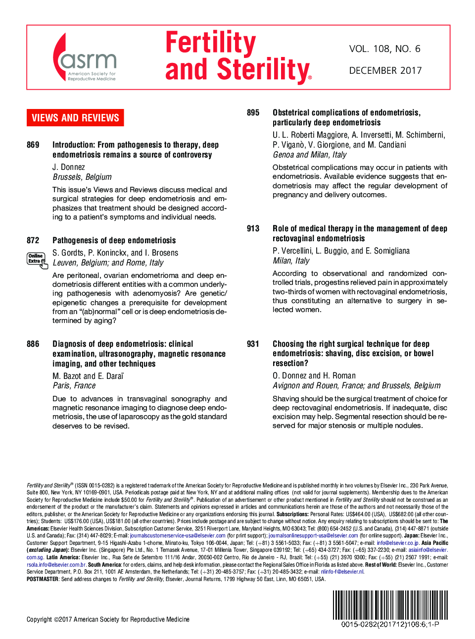 Table of Contents