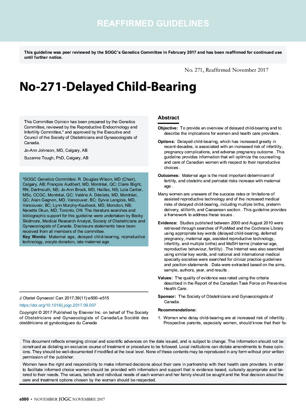 No-271-Delayed Child-Bearing