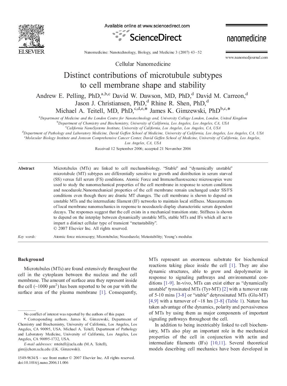 Distinct contributions of microtubule subtypes to cell membrane shape and stability 