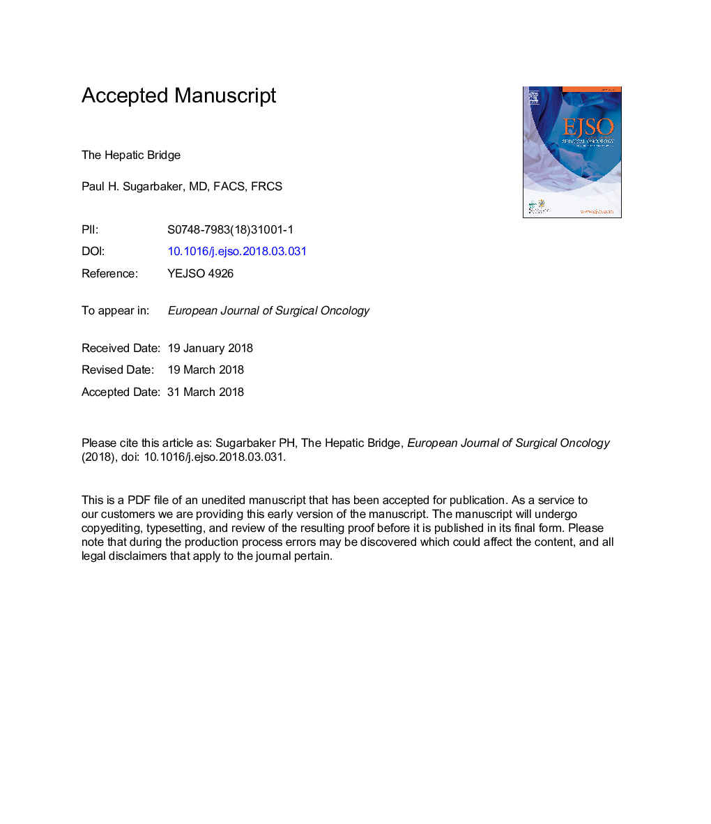 The hepatic bridge