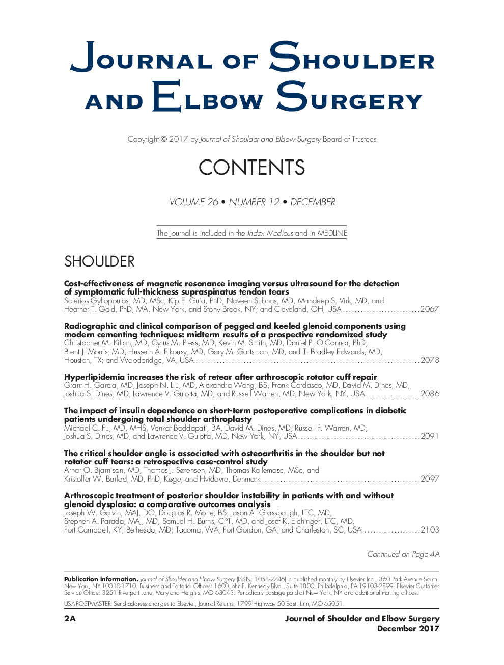 Table of Contents