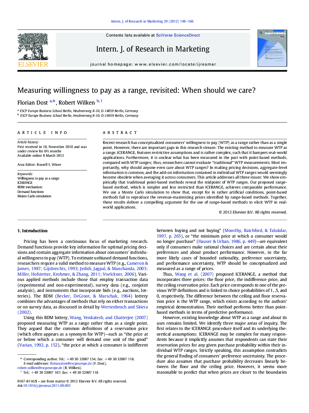 Measuring willingness to pay as a range, revisited: When should we care?