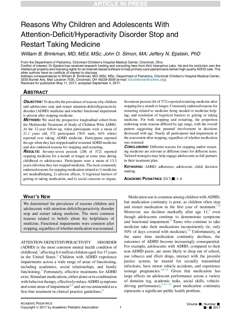 دلایل اینکه کودکان و نوجوانان مبتلا به اختلال نقص توجه / بیش فعالی متوقف و راه اندازی مجدد پزشکی 