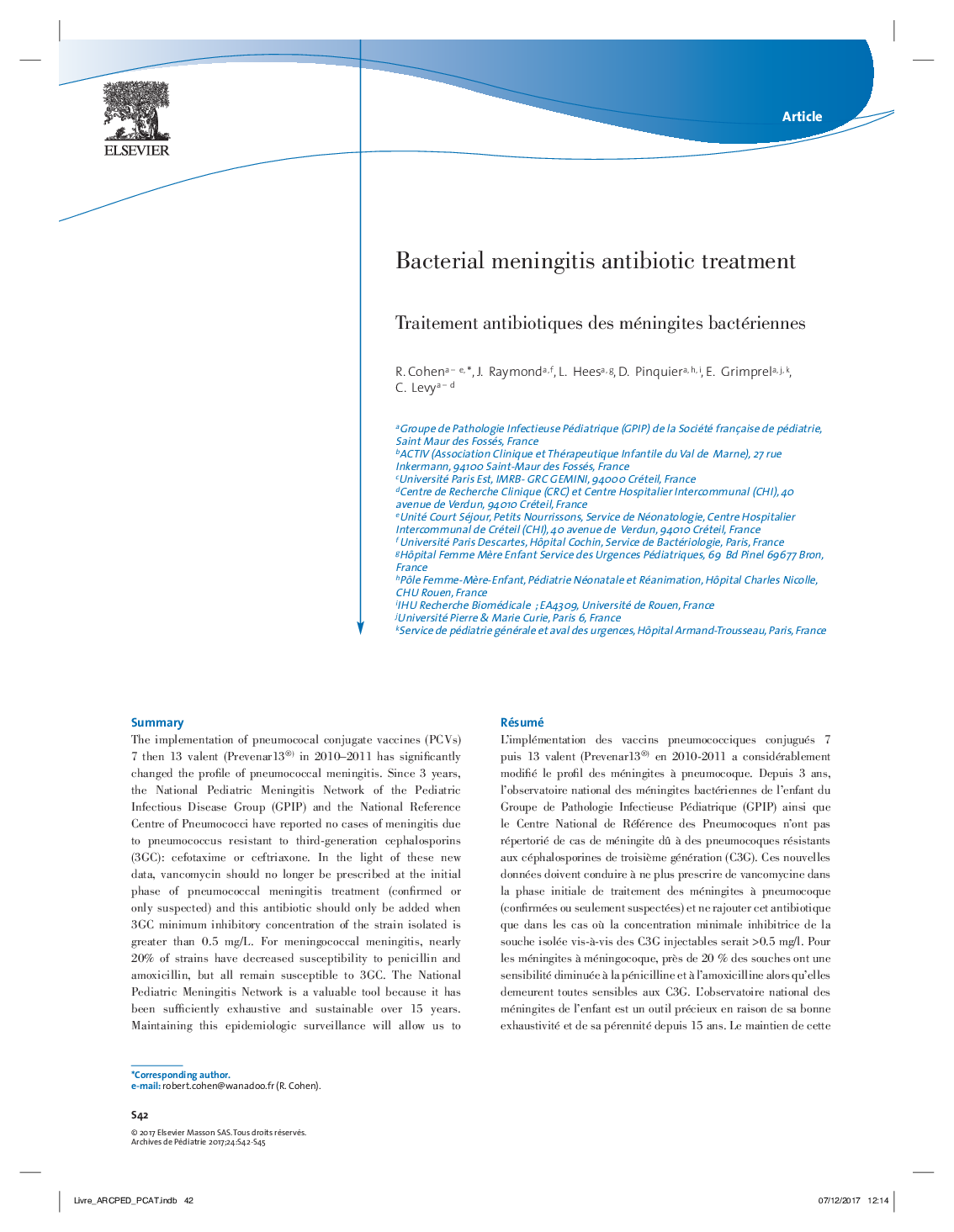 Bacterial meningitis antibiotic treatment