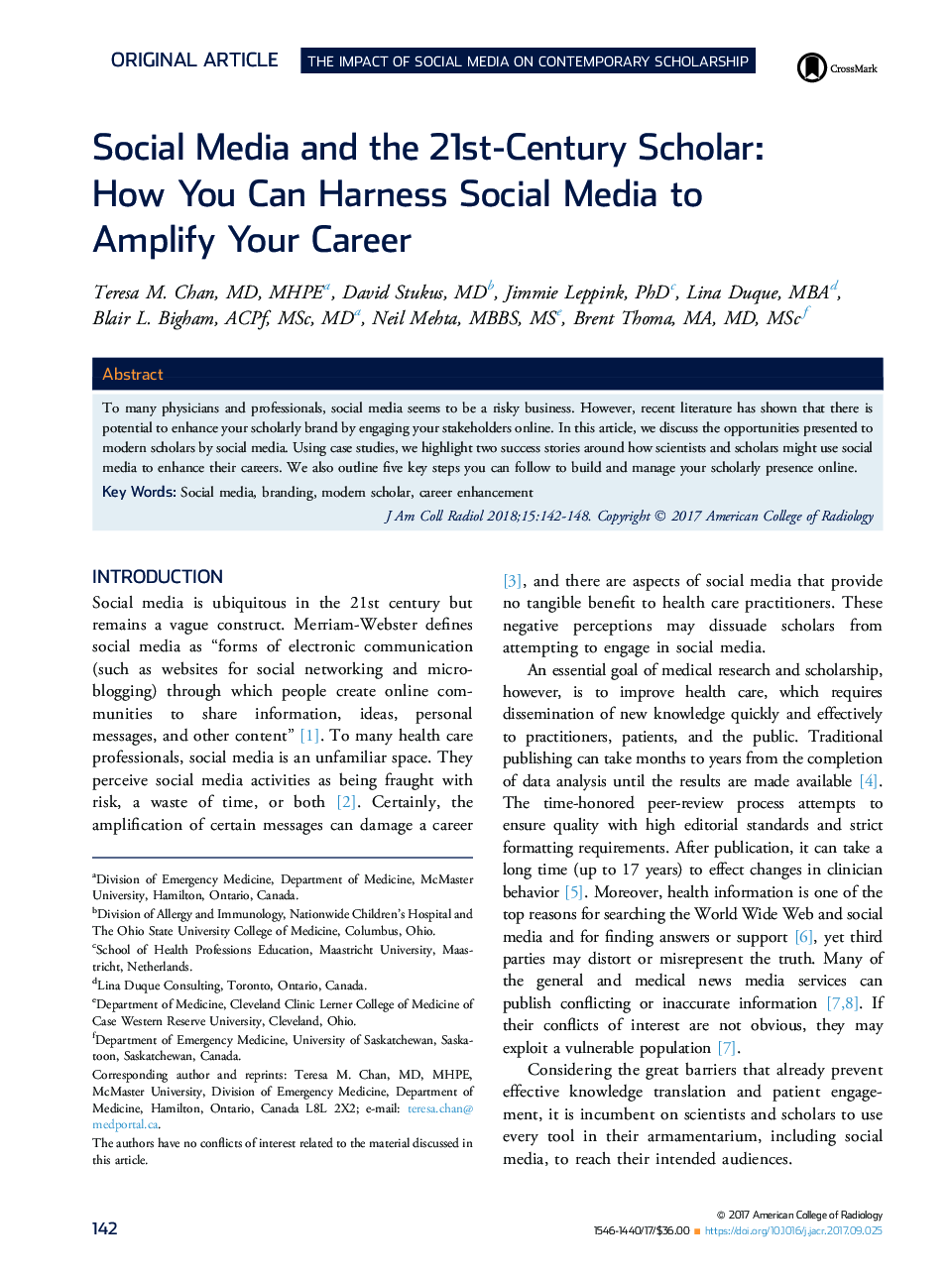 رسانه های اجتماعی و دانشمند قرن بیست و یکم: چگونه می توانید رسانه های اجتماعی را برای تقویت حرفه ای خود افزایش دهید 