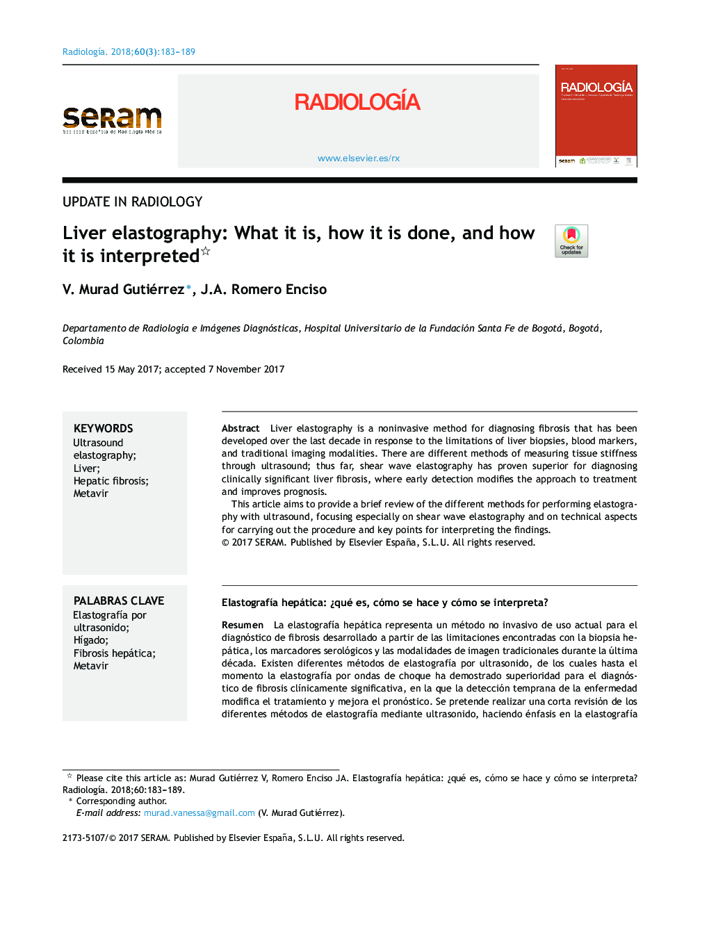 Liver elastography: What it is, how it is done, and how it is interpreted