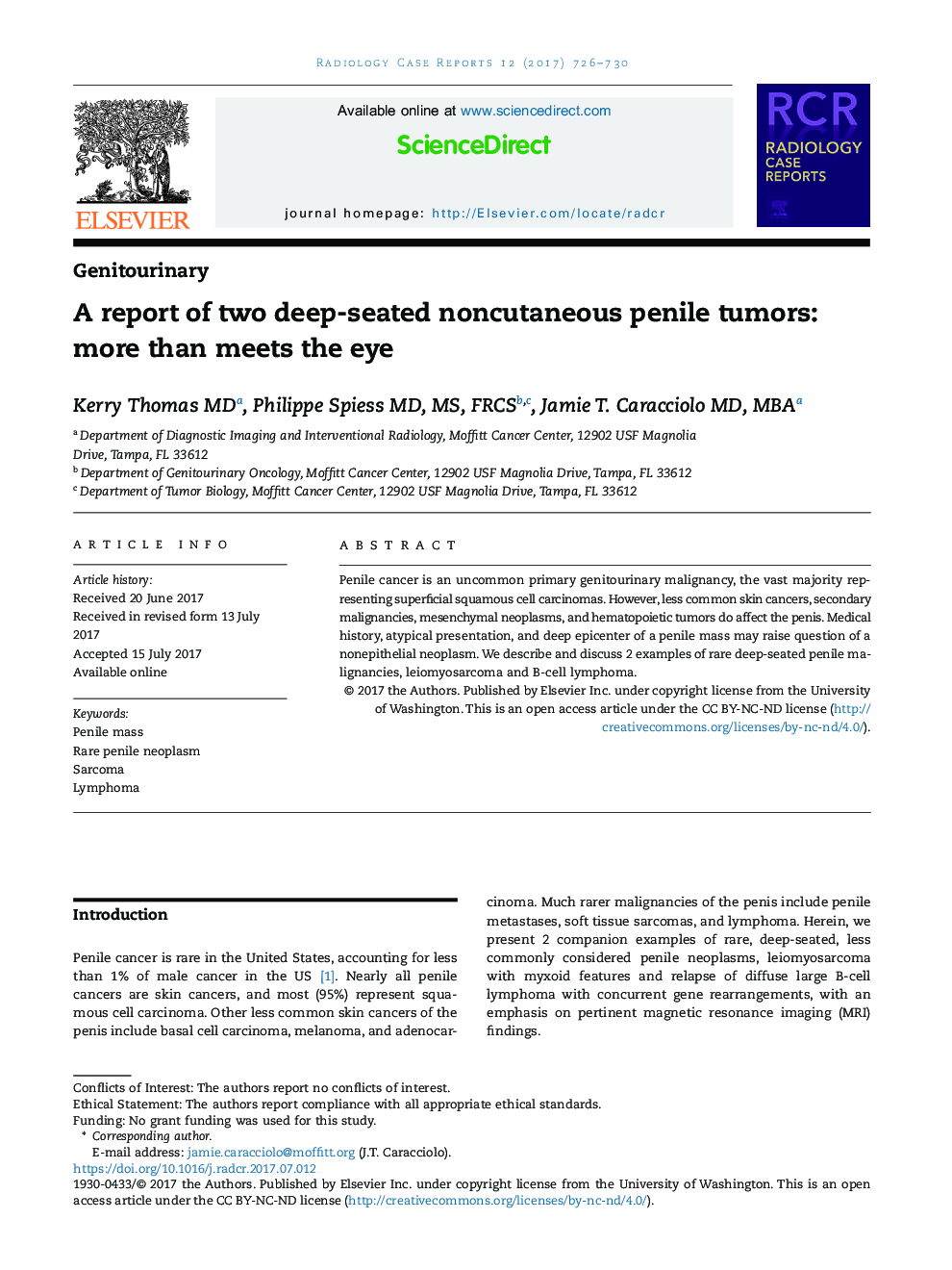 A report of two deep-seated noncutaneous penile tumors: more than meets the eye